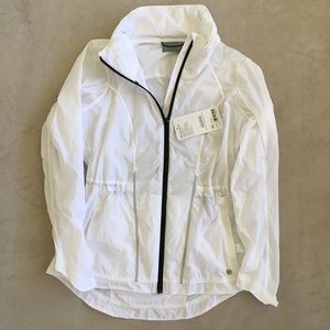 CCO! Athleta Distance Jacket in Bright White Sz XS